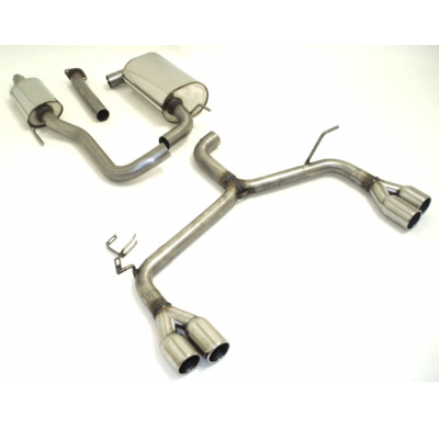 Sistema De Catback De 63,5 Mm Con Salida De Escape Izquierdo Y Derecho Friedrich Hyundai I30 Gdh & Coupe 3-/5-Puertas  Desde Año