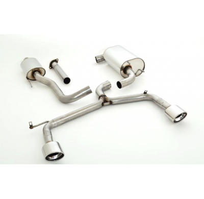 Sistema De Catback De 63,5 Mm Con Salida De Escape Izquierdo Y Derecho Friedrich Kia Ceed & Pro Ceed (Jd)  Desde Año: 04/2012-