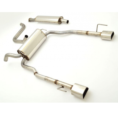 Sistema De Catback De 63,5 Mm Con Salida De Escape Izquierdo Y Derecho Friedrich Chevrolet Cruze Sedan  Desde Año: 05/2009  1.6l