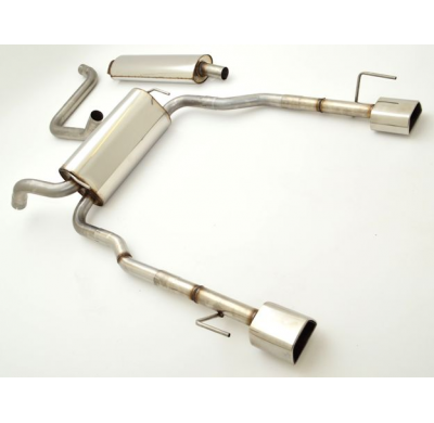 Sistema De Catback De 63,5 Mm Con Salida De Escape Izquierdo Y Derecho Friedrich Chevrolet Cruze Station Wagon  Desde Año: 2012