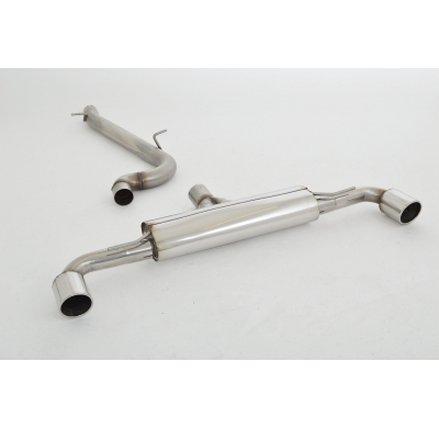 Sistema De Catback De 76 Mm W. Tubo De Escape Izquierdo Y Derecho Friedrich Audi Tt 8j Quattro  Año: 04/2008-03/2014 Coupe & Roa