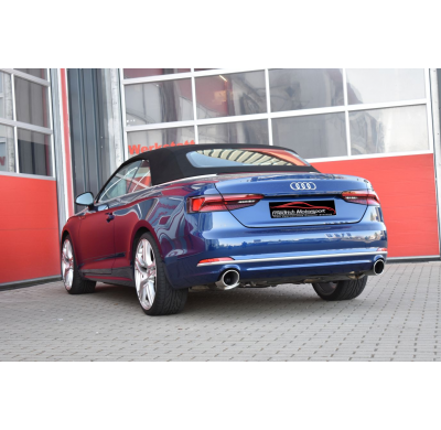 Catback-System De 76 Mm Con Salida De Escape Izquierdo Y Derecho Friedrich Audi A5 B9 (F5/B8) Coupe & Cabrio 2wd  Año: 06/2016-0