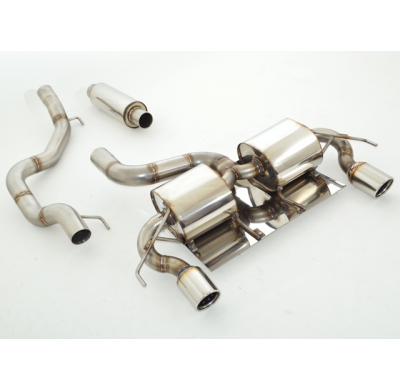 Catback-System De 76 Mm Con Salida De Escape Izquierdo Y Derecho Friedrich Opel Corsa E Opc  Desde Año: 2015  1.6l Turbo 152kw