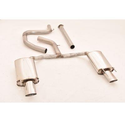 Catback-System De 76 Mm Con Salida De Escape Izquierdo Y Derecho Friedrich Opel Insignia Grand Sport 2wd  Desde Año: 06/2018  1.