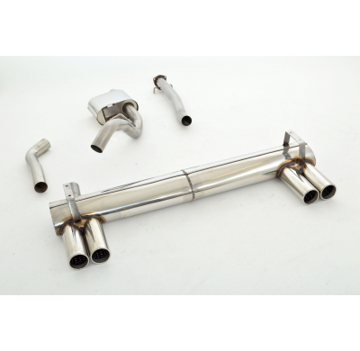 Sistema De Catback De 63,5 Mm Con Salida De Escape Izquierdo Y Derecho Friedrich Opel Vectra a  Año: 88-95 Sedan  2.0l 4x4 85kw