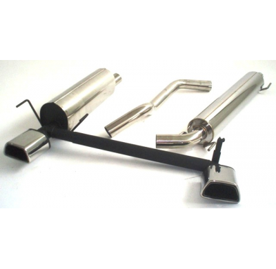 Sistema De Catback De 63,5 Mm Con Salida De Escape Izquierdo Y Derecho Friedrich Opel Zafira a  Año: 98-2005  1.6l 16v 74kw / 1.