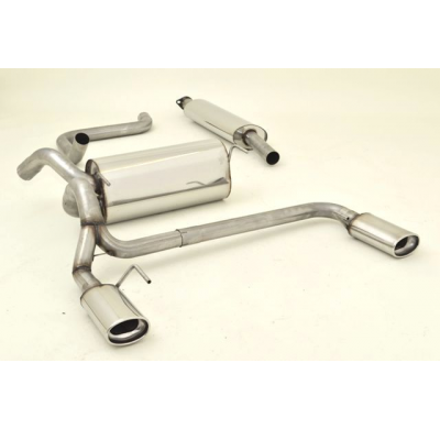 Sistema De Catback De 63,5 Mm Con Salida De Escape Izquierdo Y Derecho Friedrich Opel Astra J 5-Puertas  Desde Año: 12/2009  1.4