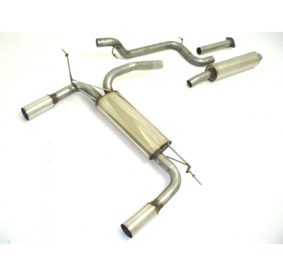 Sistema De Catback De 63,5 Mm Con Salida De Escape Izquierdo Y Derecho Friedrich Ford Focus Ii Da3/Db3  Año: 2004-02/2008 Turnie