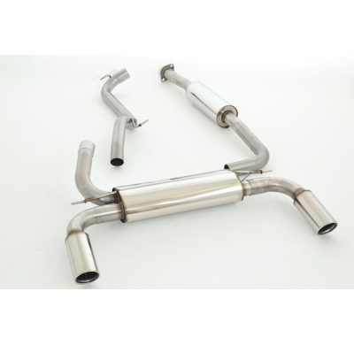 Sistema De Catback De 63,5 Mm Con Salida De Escape Izquierdo Y Derecho Friedrich Ford Focus Iii Hatchback 3-/5-Puertas Dyb  Desd