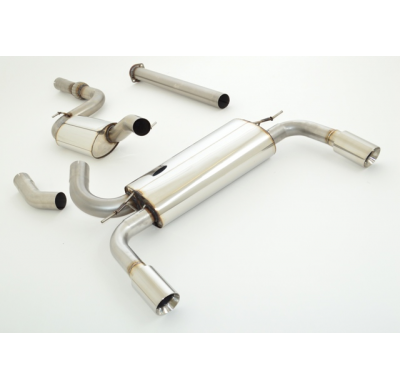 Catback-System De 76 Mm Con Salida De Escape Izquierdo Y Derecho Friedrich Ford Focus Iii Turnier Dyb  Desde Año: 05/2011  1.5l