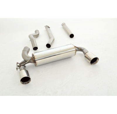 Catback-System De 76 Mm Con Salida De Escape Izquierdo Y Derecho Friedrich Ford Focus Iii Dyb Rs  Desde Año: 01/2016  2.3l Ecobo