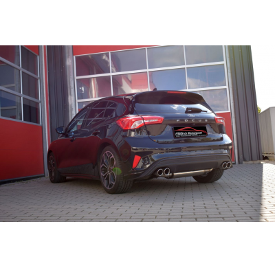 Sistema De Catback De 63,5 Mm Con Salida De Escape Izquierdo Y Derecho Friedrich Ford Focus Iv 5-Puertas Deh  Desde Año: 09/2018