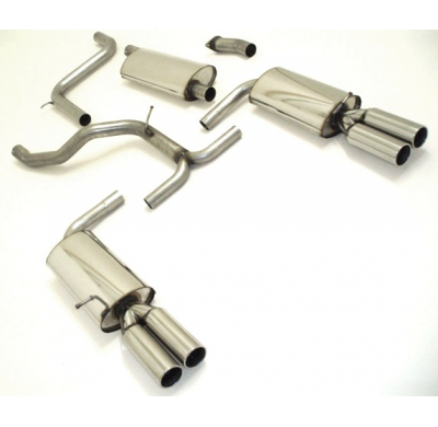 Sistema De Catback De 63,5 Mm Con Salida De Escape Izquierdo Y Derecho Friedrich Ford Mondeo (Bwy)  Año: 2000-03/2007 Turnier  2