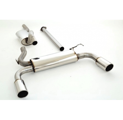 Sistema De Catback De 63,5 Mm Con Salida De Escape Izquierdo Y Derecho Friedrich Ford Kuga Ii  Año: 2013-06/2018 2wd & Awd  1.5l