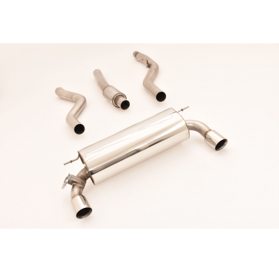 Catback-System De 76 Mm Con Salida De Escape Izquierdo Y Derecho Friedrich Bmw 2er F22/F23  Año: 07/2014-07/2016 Coupe & Cabrio