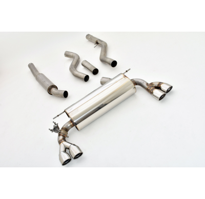 Catback-System De 76 Mm Con Salida De Escape Izquierdo Y Derecho Friedrich Bmw 3er Gt F34  Año: 06/2013-06/2016  328i/328ix 180k