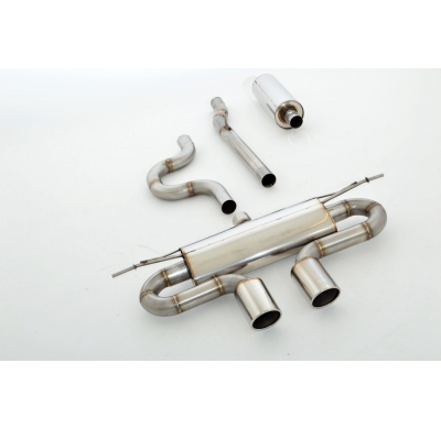 Sistema De Catback De 63,5 Mm Con Salida De Escape Izquierdo Y Derecho Friedrich Vw Golf Vii Gte  Año: 08/2014-02/2017 2wd  1.4l