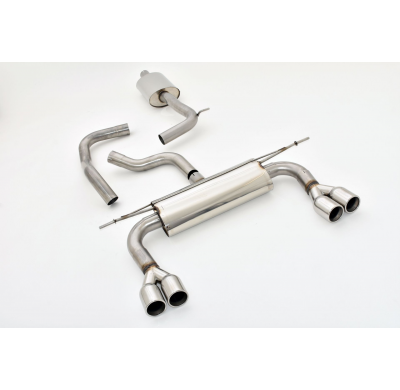 Sistema De Catback De 63,5 Mm Con Salida De Escape Izquierdo Y Derecho Friedrich Vw T-Roc 2wd  Desde Año: 11/2017-  1.5l Tsi 110