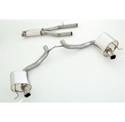 Sistema De Catback De 2x76 Mm Con Salida De Escape Izquierdo Y Derecho Friedrich Mercedes S/W212 E-Klasse Sedan & T-Modell 2wd &