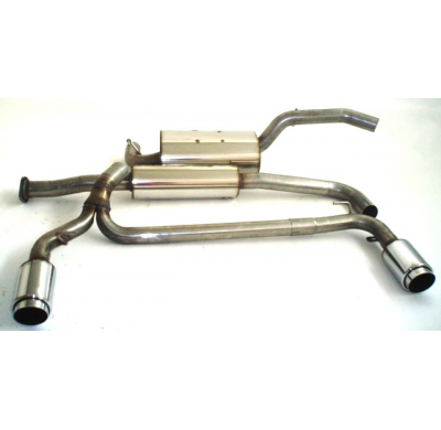 Sistema De Catback De 63,5 Mm Con Salida De Escape Izquierdo Y Derecho Friedrich Mazda 3 (Bl) Hatchback  Desde Año: 2009 1.6l Mz