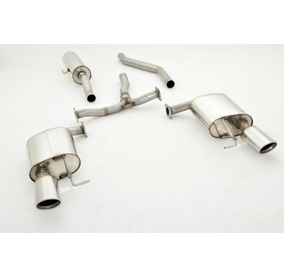 Sistema De Catback De 63,5 Mm Con Salida De Escape Izquierdo Y Derecho Friedrich Mazda 6 (Gh) Sedan / Sport  Año: 01/2008-12/201