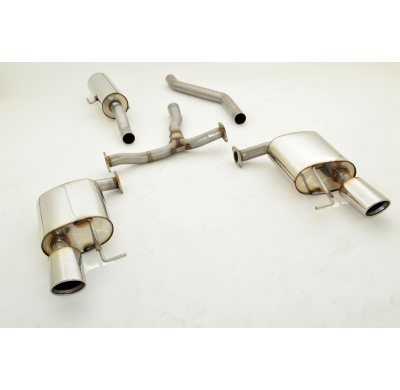 Sistema De Catback De 63,5 Mm Con Salida De Escape Izquierdo Y Derecho Friedrich Mazda 6 (Gh) Sport-Kombi  Año: 01/2008-12/2012