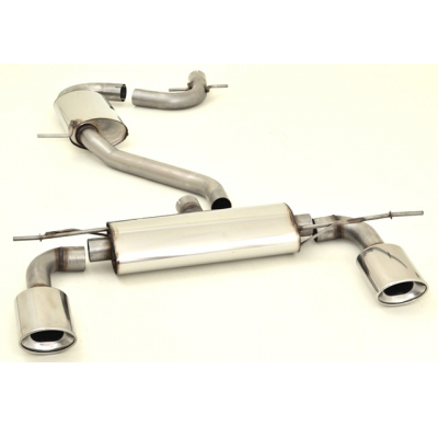 Sistema De Catback De 63,5 Mm Con Salida De Escape Izquierdo Y Derecho Friedrich Seat Altea 5p  Desde Año: 2004  1.2l Tsi 77kw /