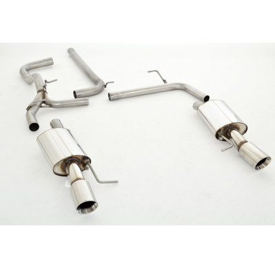 Sistema De Catback De 63,5 Mm Con Salida De Escape Izquierdo Y Derecho Friedrich Seat Leon 5f St Incluido Fr  Desde Año: 2013 2w