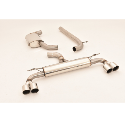 Catback-System De 76 Mm Con Salida De Escape Izquierdo Y Derecho Friedrich Seat Leon 5f Cupra Incluido Sc  Desde Año: 02/2017 2w