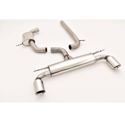 Catback-System De 76 Mm Con Salida De Escape Izquierdo Y Derecho Friedrich Seat Leon 5f Incluido Fr & Sc  Desde Año: 11/2012 2wd