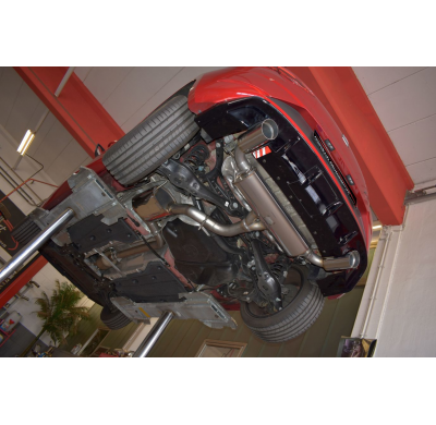 Catback-System De 76 Mm Con Salida De Escape Izquierdo Y Derecho Friedrich Seat Leon 5f Incluido Fr & Sc  Desde Año: 09/2018 2wd