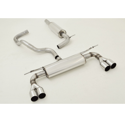 Sistema De Catback De 63,5 Mm Con Salida De Escape Izquierdo Y Derecho Friedrich Seat Leon 5f Incluido Fr & Sc  Desde Año: 11/20