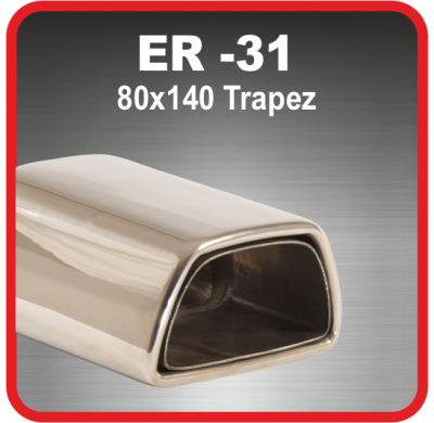 Cola De Escape De Acero Friedrich Er-31