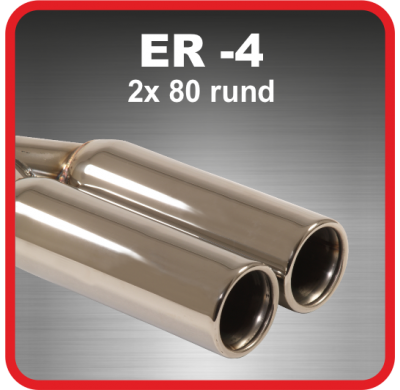 Cola De Escape De Acero Friedrich Er-4