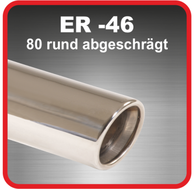 Cola De Escape De Acero Friedrich Er-46