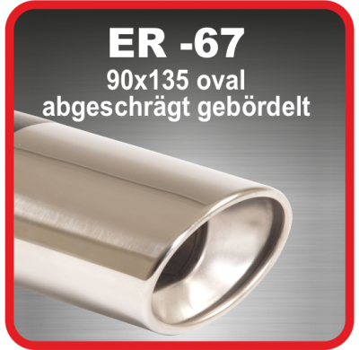 Cola De Escape De Acero Friedrich Er-67