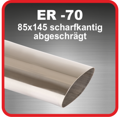 Cola De Escape De Acero Friedrich Er-70