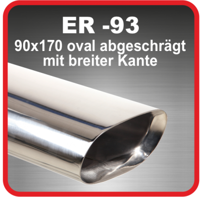 Cola De Escape De Acero Friedrich Er-93