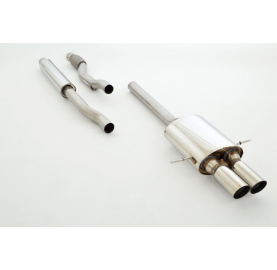 Catback-System De 70 Mm Con Tubo De Escape En El Medio Friedrich Mini R56 Cooper S Incluido Jcw  Desde Año: 2006  1.6l Turbo 120