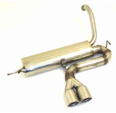 Escape Trasero Con Tubo De Escape En El Medio Friedrich Toyota Aygo  Año: 2005-2014  1.0l 50kw