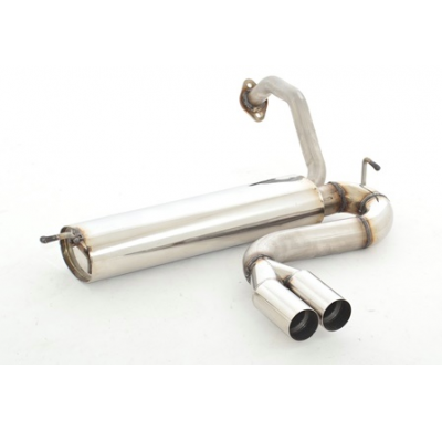 Escape Trasero Con Tubo De Escape En El Medio Friedrich Toyota Aygo Ii  Desde Año: 07/2014  1.0l Vvt-I 51kw