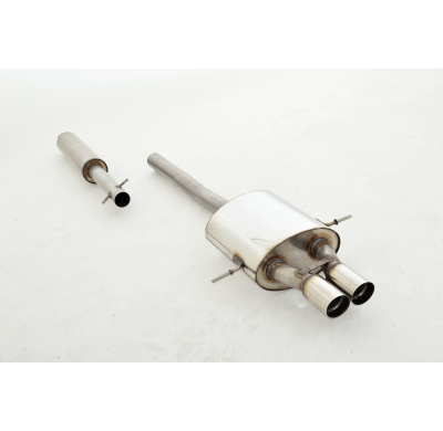 Sistema De Catback De 63,5 Mm Con Tubo De Escape En El Medio Friedrich Mini R57 Cabrio Cooper S Incluido Jcw  Desde Año: 2006  1
