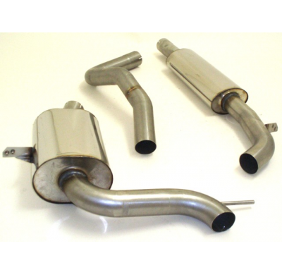 Catback-System De 76 Mm Con Tubo De Escape En El Medio Friedrich Renault Megane Iii (Typ Z) Rs / Trophy  Desde Año: 2009  2.0l T