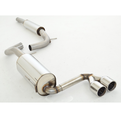 Sistema De Catback De 63,5 Mm Con Tubo De Escape En El Medio Friedrich Seat Arosa  Año: 97-2005  1.0l 37kw / 1.4l 44kw / 1.4l Td