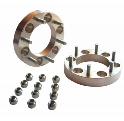 Separadores Aluminio GTZ 30mm Doble Tornilleria 4x100 SMART (MERCEDES) Forfour II (W453) ('14-'22) - Fortwo (453) ('14+)