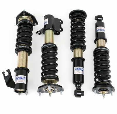 Kit de suspension roscado HSD Dualtech Coilovers Nissan Laurel C33 Muelles delanteros: 7K (175mm - 65mm ID)kg / Muelles traseros