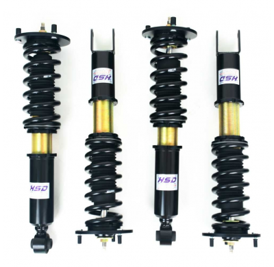 Kit de suspension roscado HSD Dualtech Coilovers Lexus GS300 S140-JZS147 Muelles delanteros: 10K (200mm - 65mm ID)kg / Muelles t