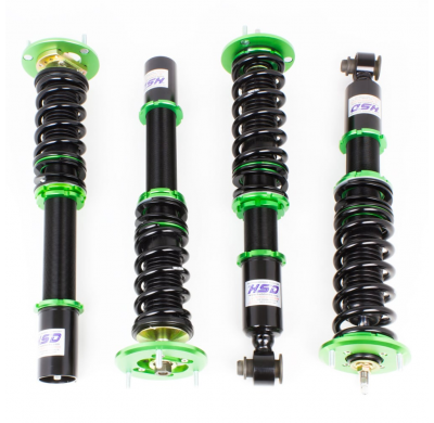 Kit de suspension roscado HSD MonoPro Coilovers BMW 5 Series E39 Saloon inc M5 Muelles delanteros: 10K (150mm - 60mm ID)kg / Mue