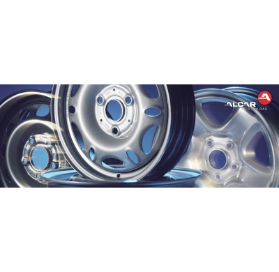 Llanta De Acero Alcar Audi 100/200/A4 (B5)/Avant/A6 (C4, 4b)/Avant / Vw Passat (B5)/Variant  6j X 15 - Anclaje: 5 X 112 - Buje: