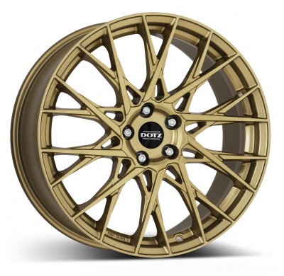 Llanta DOTZ Fuji gold 18 X 7,50 Dorada